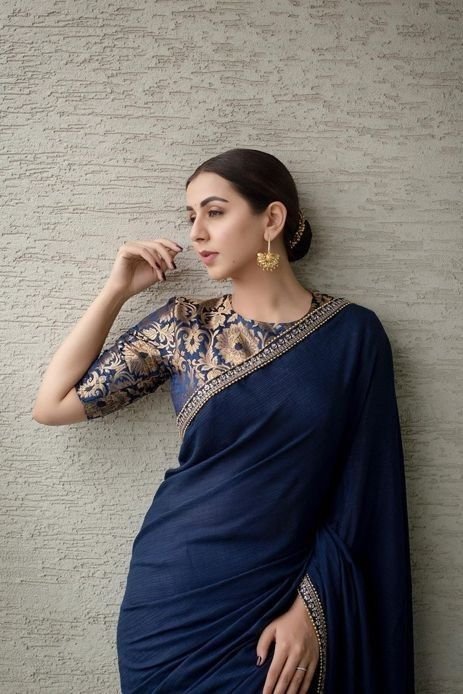 The Midnight Mystique Saree - Image 5
